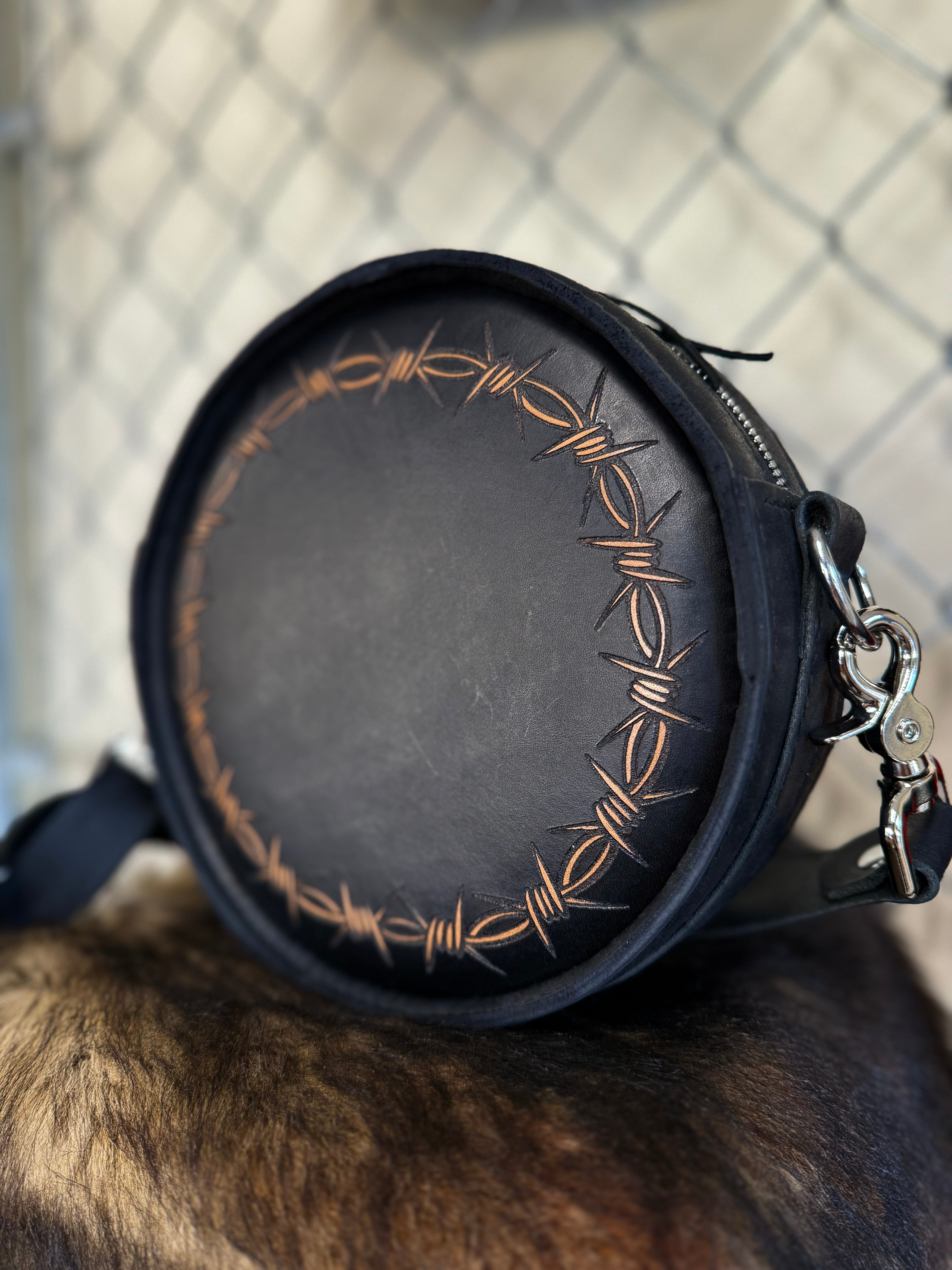 The Rebel Circle Bag: Barbed Wire