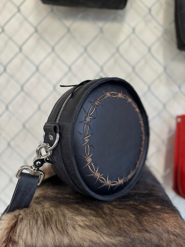 The Rebel Circle Bag: Barbed Wire