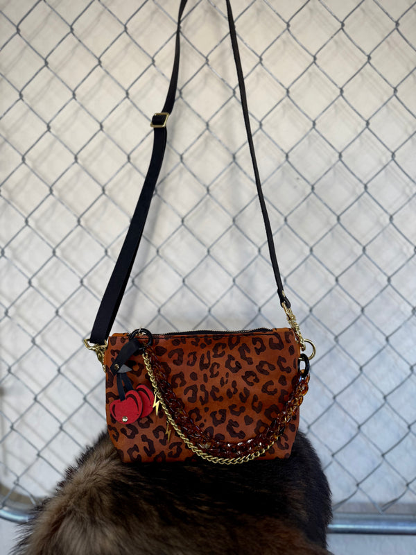 The Gimme Zip Bag: Leopard