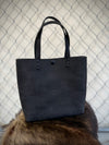 Pocket Mini Tote: Black Widow (ready to ship)