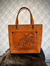 Pocket Mini Tote: Tiger (ready to ship)