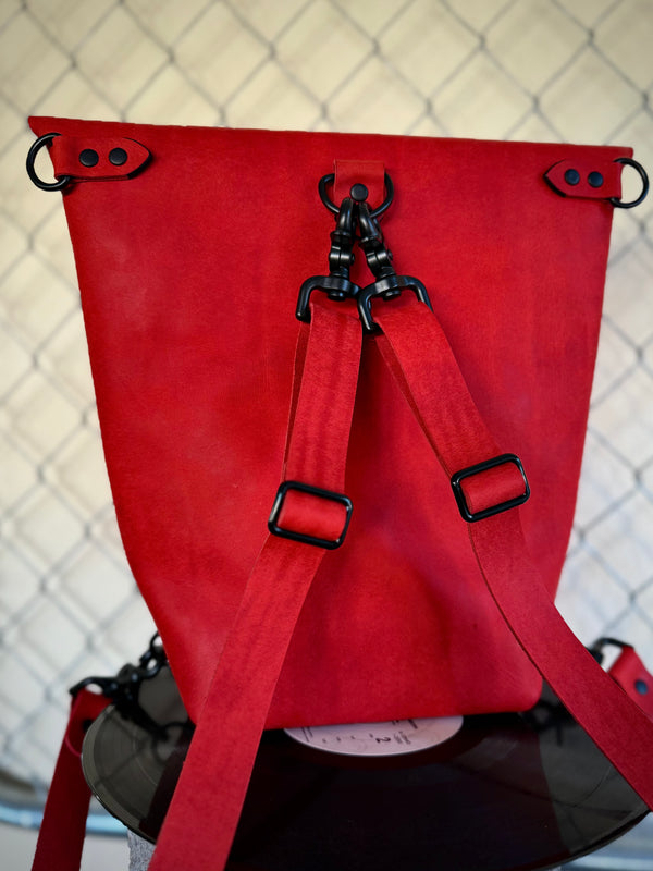 Bisbee Convertible Backpack: Crying Heart (ready to ship)