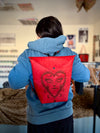 Bisbee Convertible Backpack: Crying Heart (ready to ship)