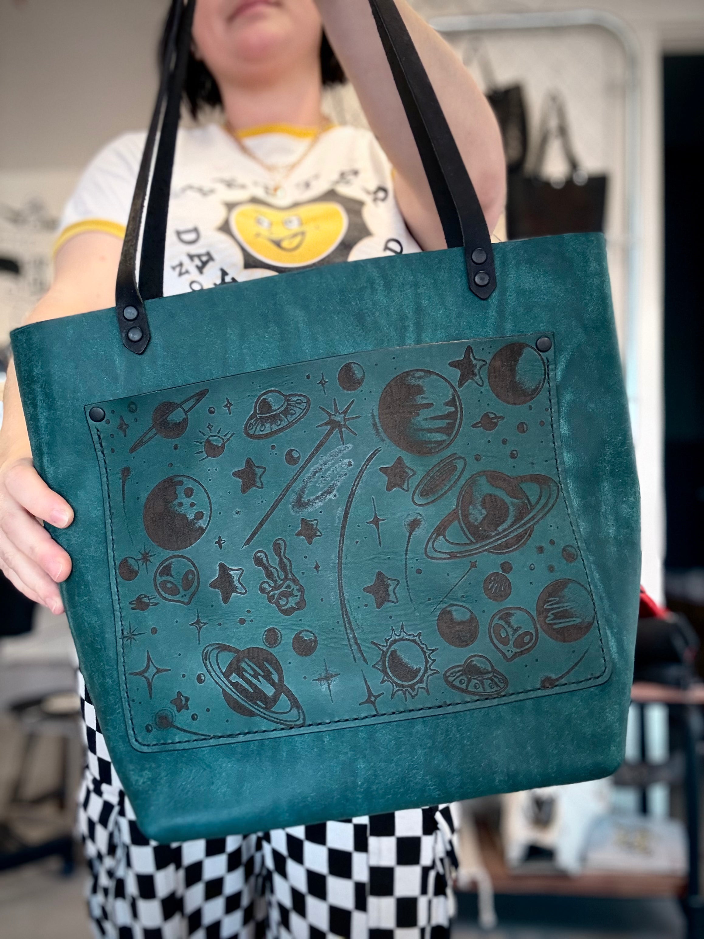 The Work Tote: Space Print