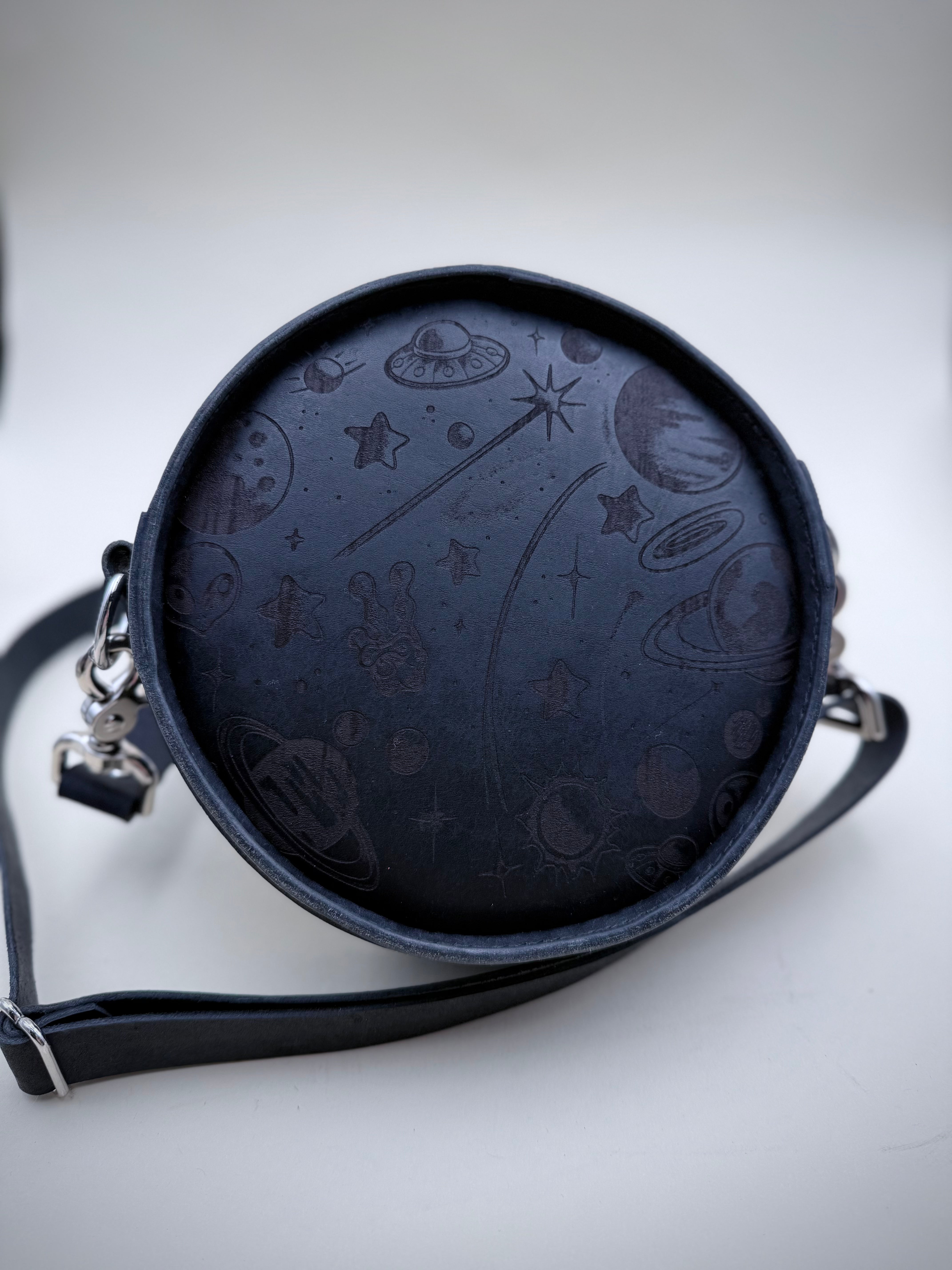 The Rebel Circle Bag: Space Print