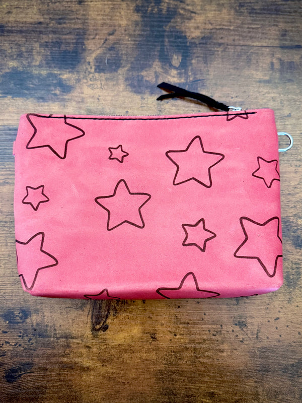 The Gimme Zip Pouch: Star Print