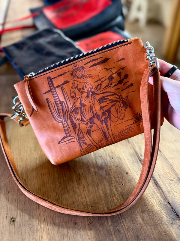 The Gimme Zip Bag: Cowgirl Scene