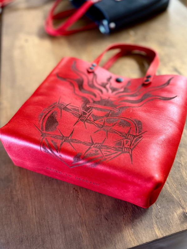 Classic Mini Tote: Sacred Heart