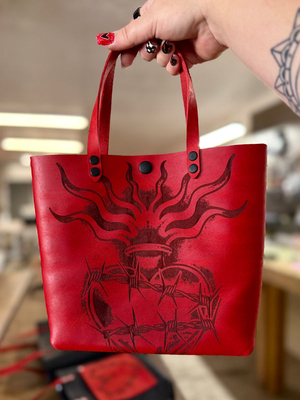 Classic Mini Tote: Sacred Heart