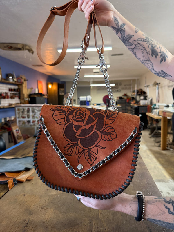 The Joplin Bag: Rose (ready to ship)