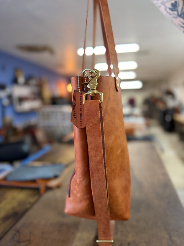 The Work Tote: Heads/Tails Flash (ready to ship)