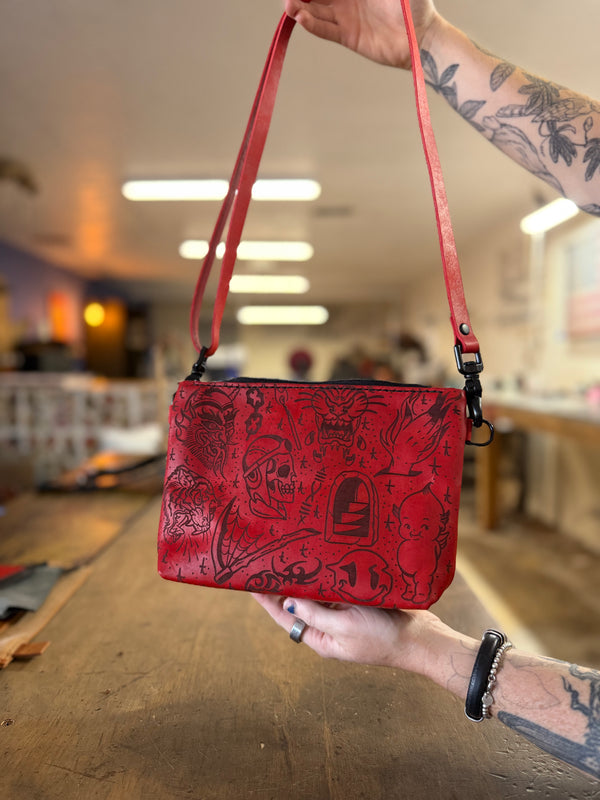 The Gimme Zip Bag: Live Fast Flash (ready to ship)