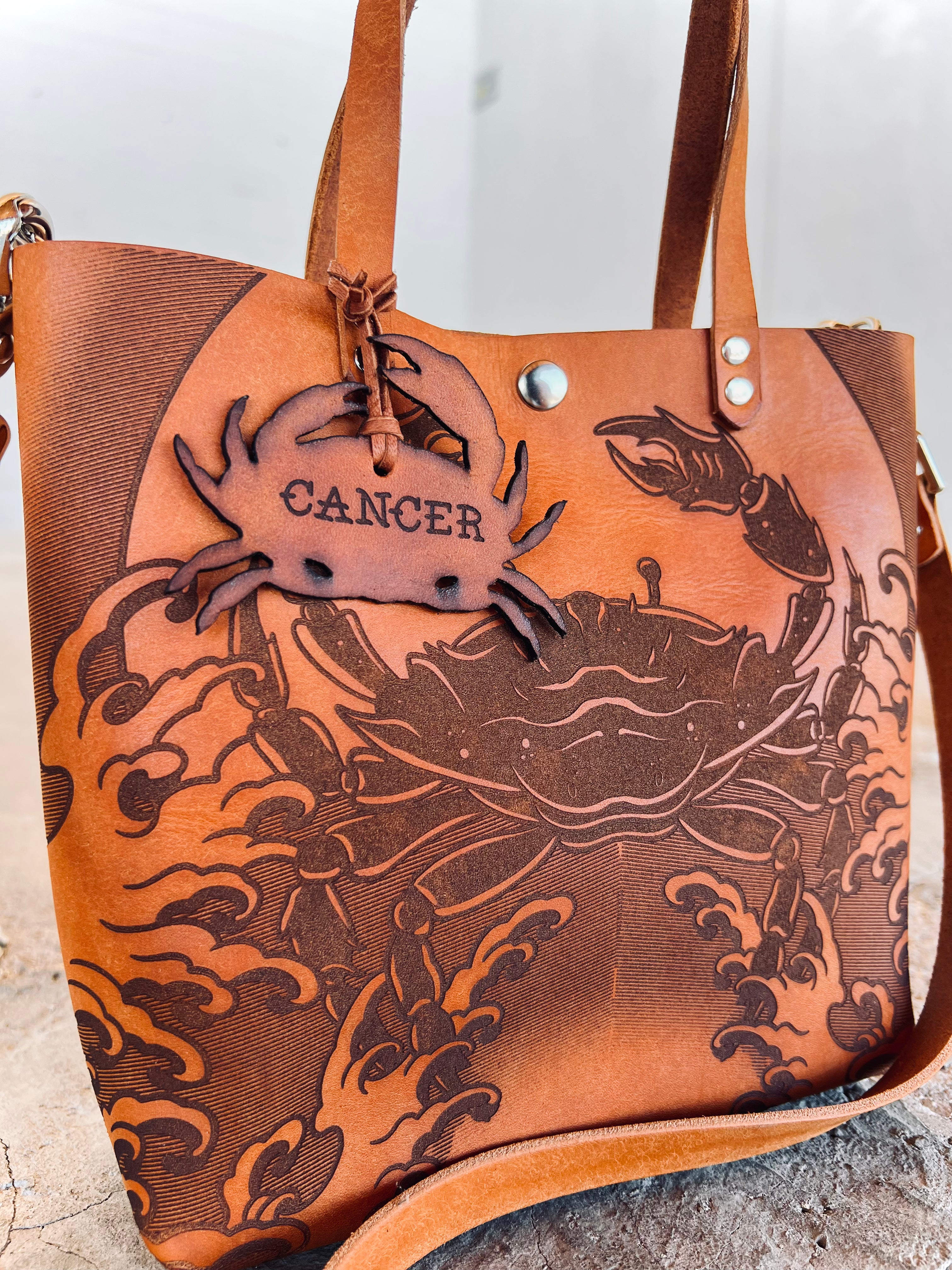 Classic Mini Tote: Cancer Zodiac