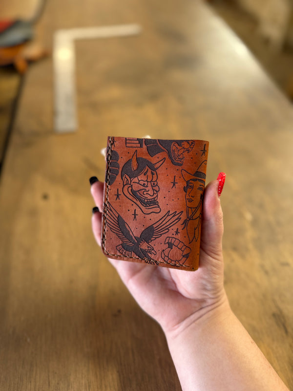Trifold Wallet: Flash Sheet (ready to ship)