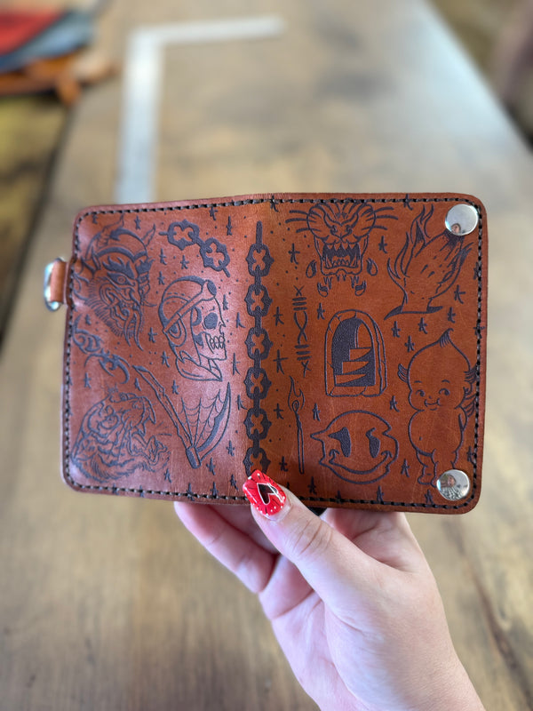 Saloon Wallet: Live Fast Flash (ready to ship)