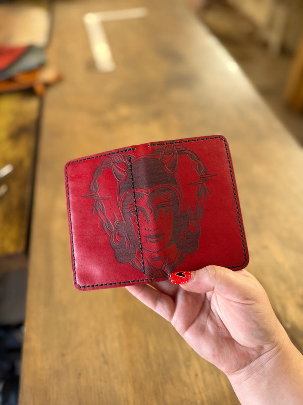 Dodge City Wallet: She Devil (ready to ship)