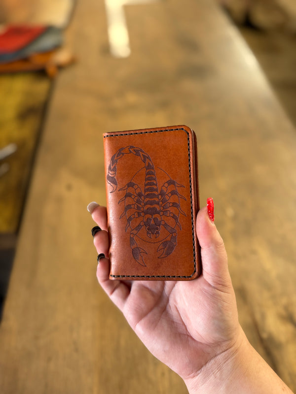 Dodge City Wallet: Scorpion (ready to ship)