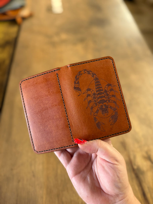 Dodge City Wallet: Scorpion (ready to ship)