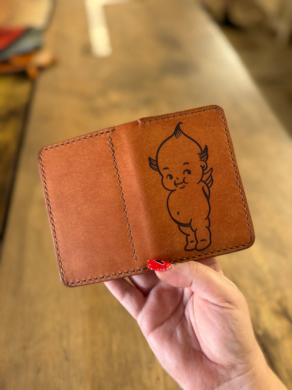 Dodge City Wallet: Kewpie (ready to ship)