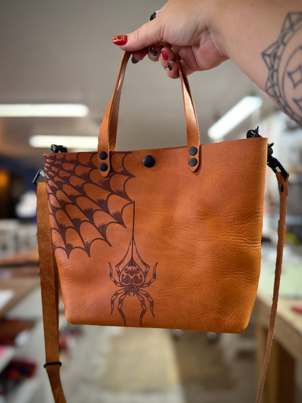 Classic Mini Tote: Hanging By A Thread 🕷️