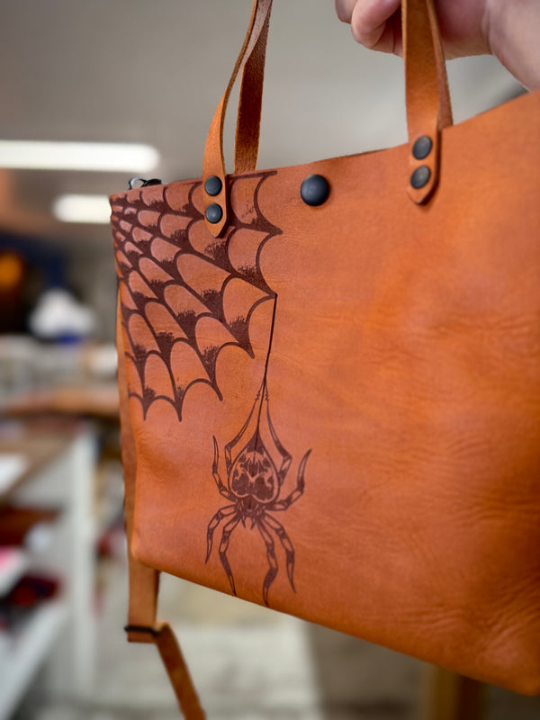 Classic Mini Tote: Hanging By A Thread 🕷️