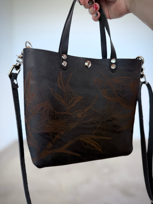 Classic Mini Tote: Spooky Birds