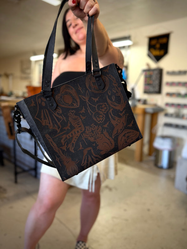 Manic Monday Tote: Hanging By A Thread 🕷️