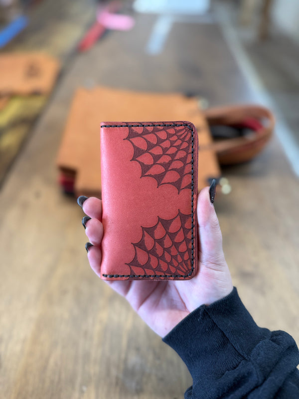 Dodge City Wallet: Spiderwebs (ready to ship)