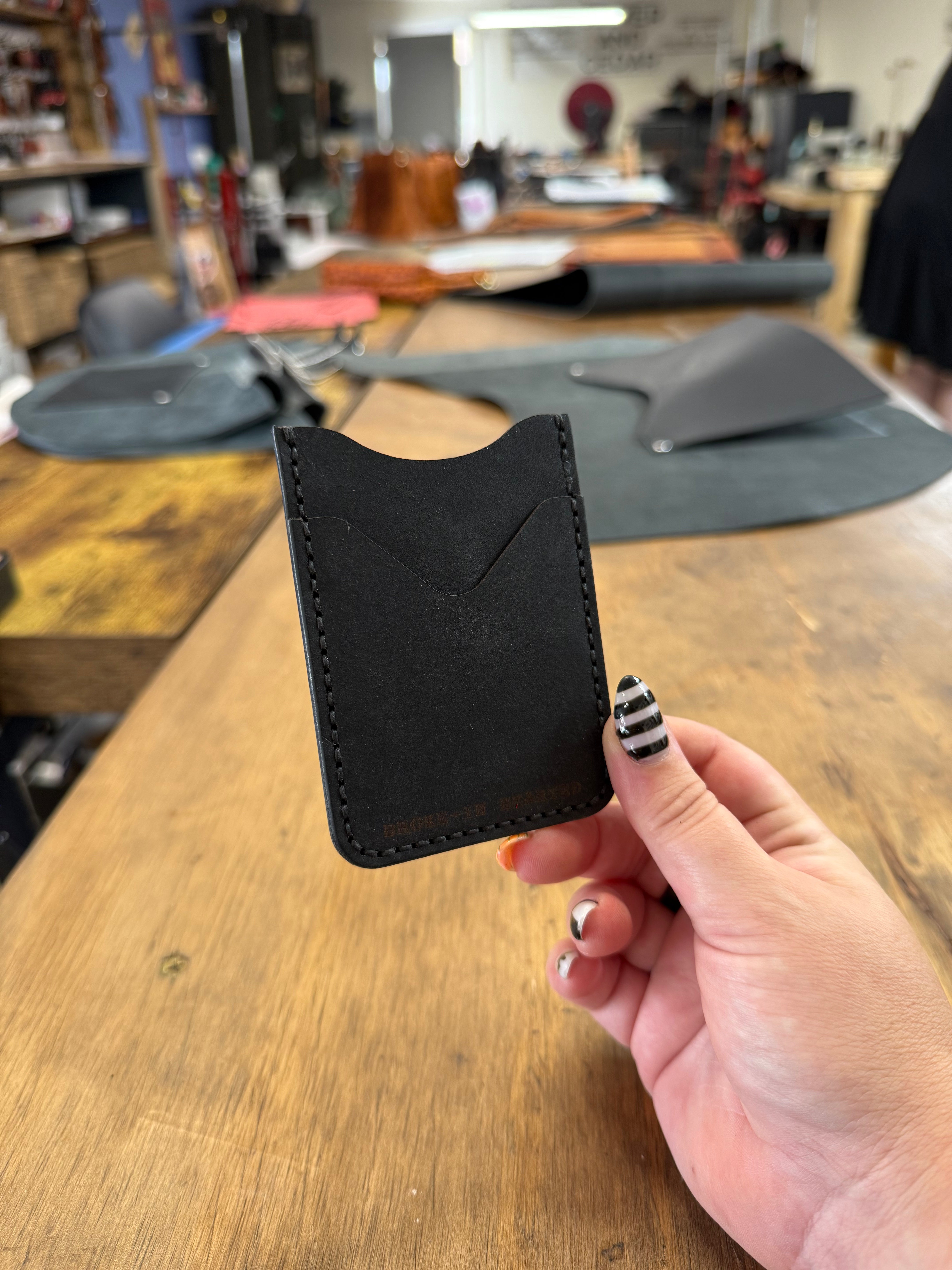 Durango Card Wallet: Bat (ready to ship)