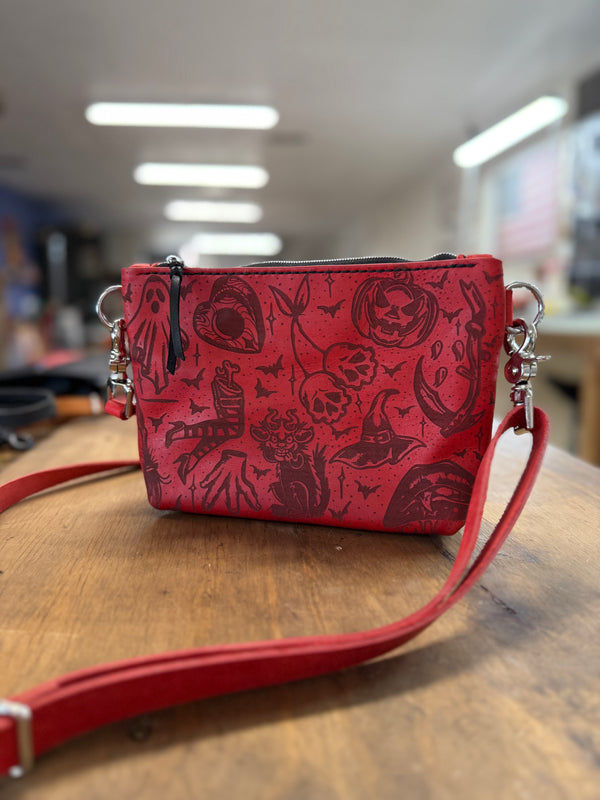 The Gimme Zip Bag: Haunted Flash (ready to ship)