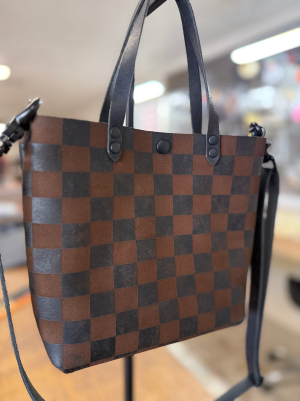 Opener Tour Tote: Checker Print