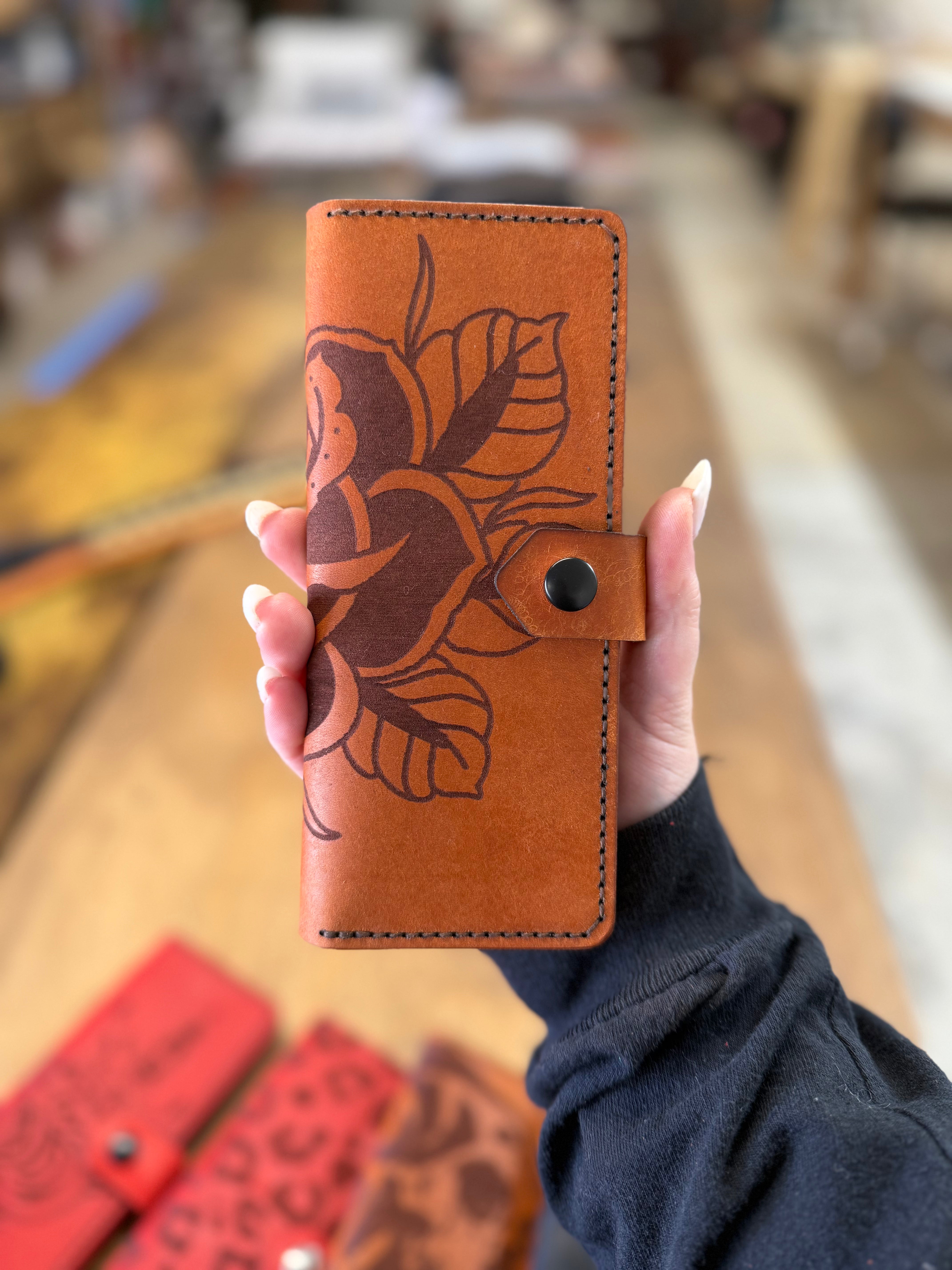 Bandita Wallet: Rose (ready to ship)