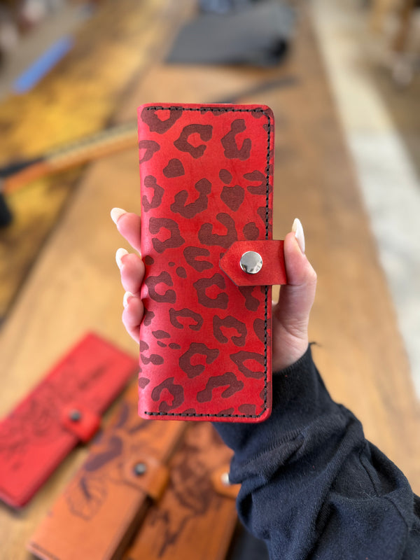 Bandita Wallet: Leopard Print (ready to ship)