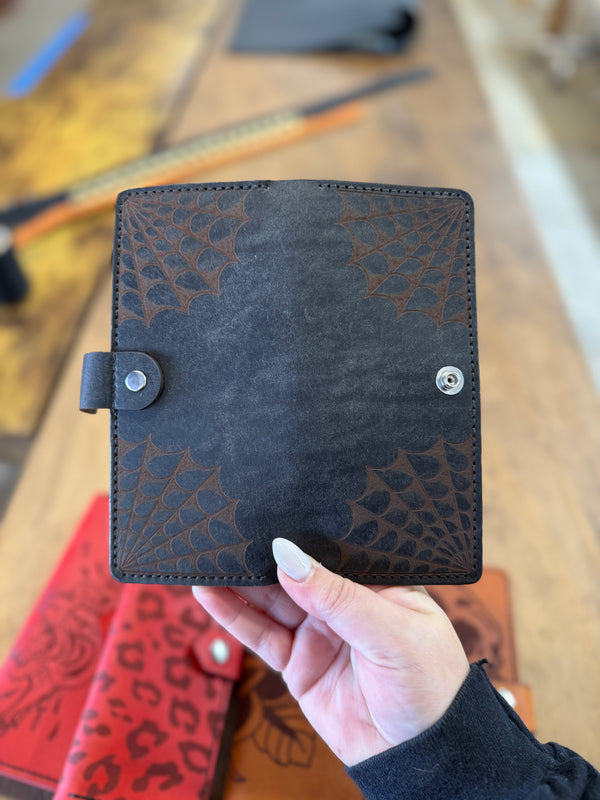 Bandita Wallet: Spiderwebs (ready to ship)