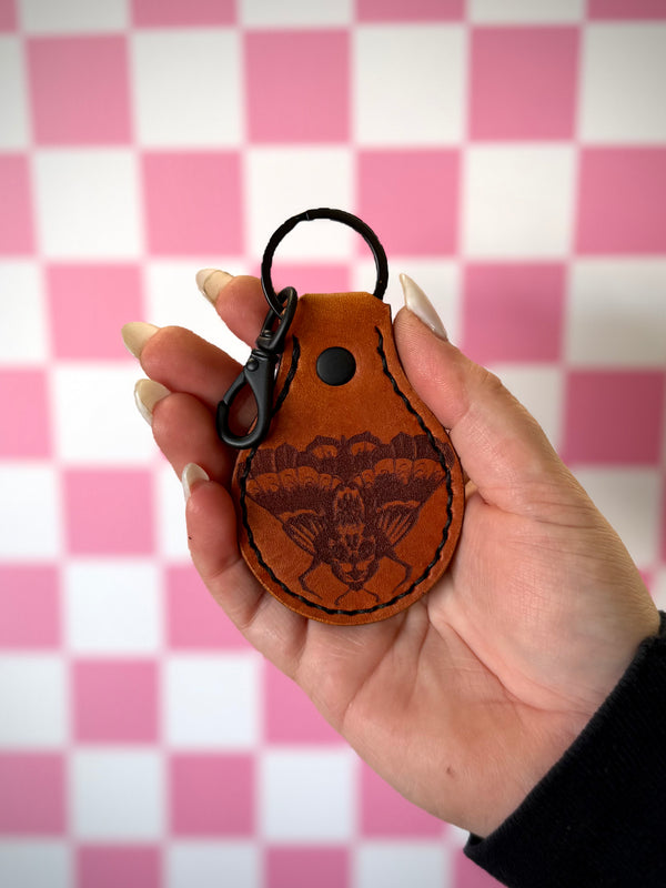 Slow Ride Key Fob: Death Moth (ready to ship)