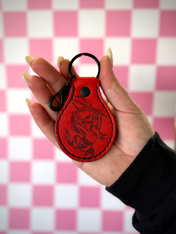 Slow Ride Key Fob: Hot Stuff (ready to ship)