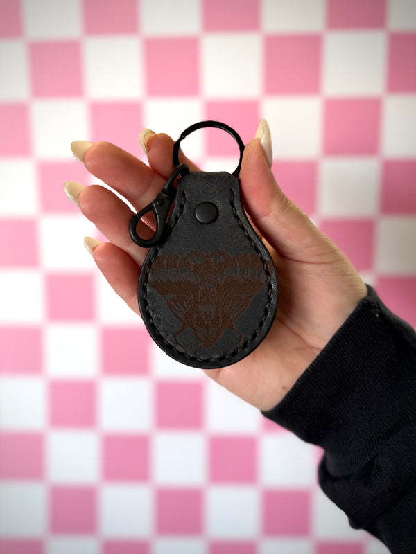 Slow Ride Key Fob: Death Moth (ready to ship)