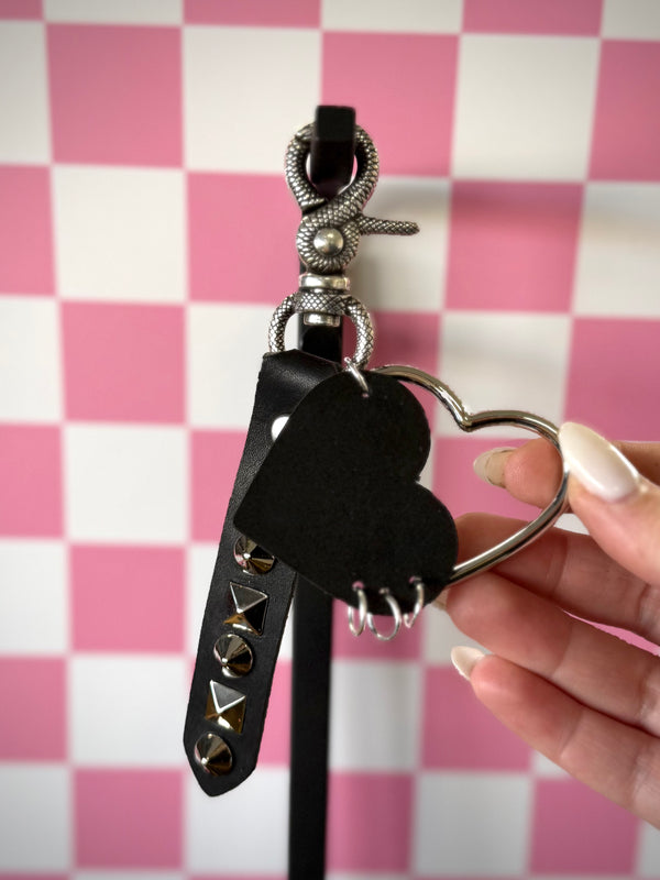Bag Charm: Pretty in Punk