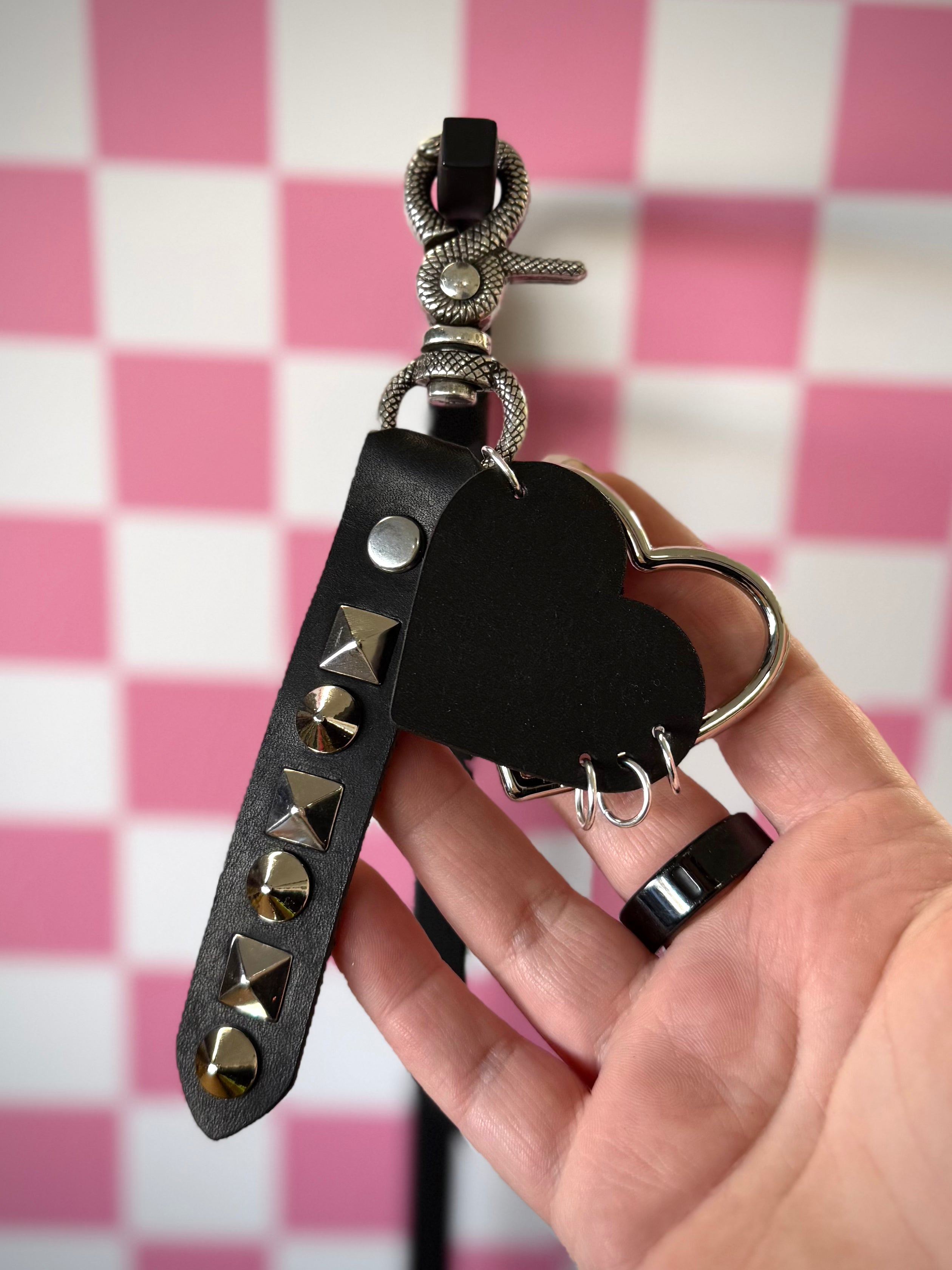 Bag Charm: Pretty in Punk