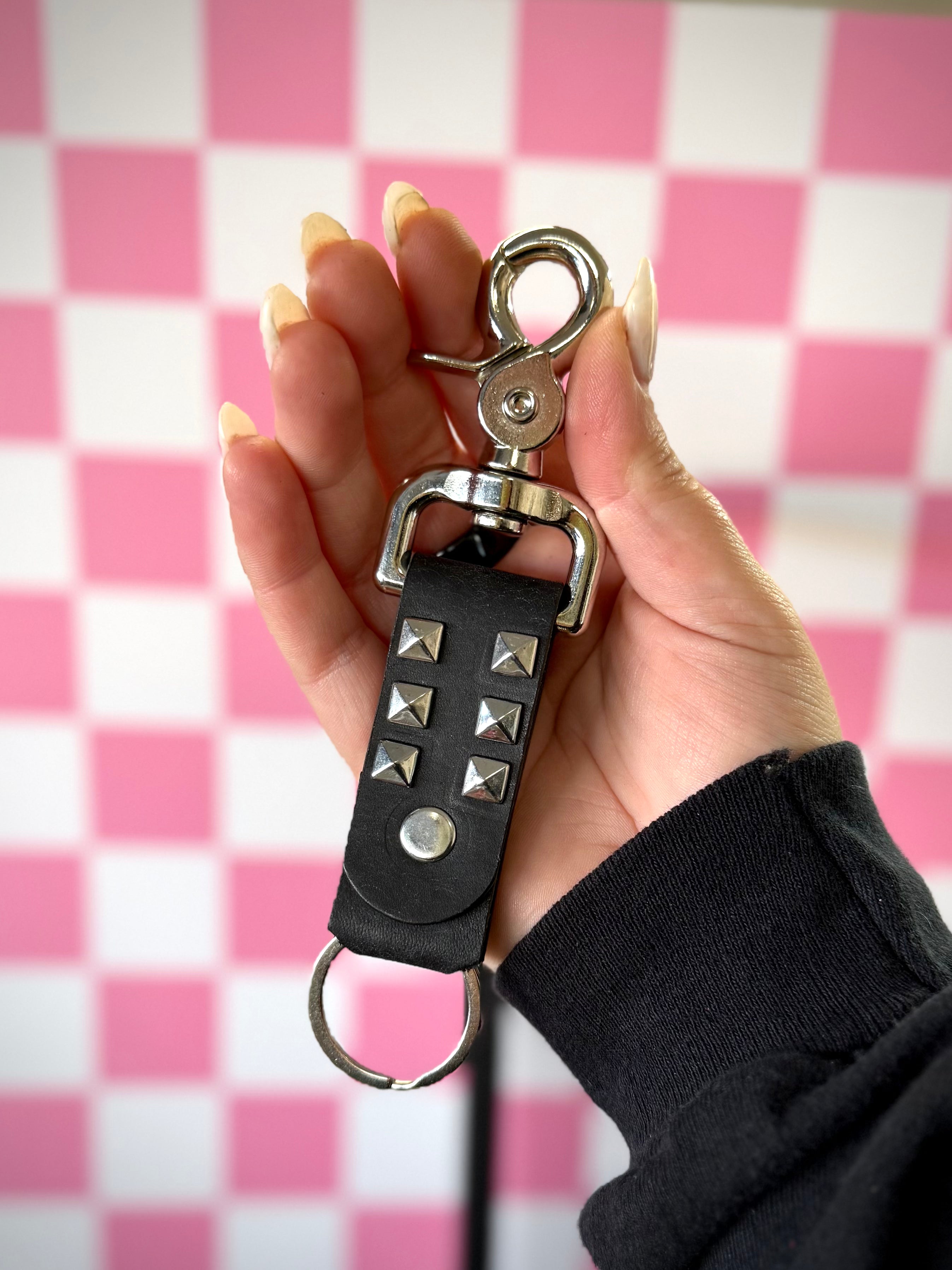 Studded Key Clip