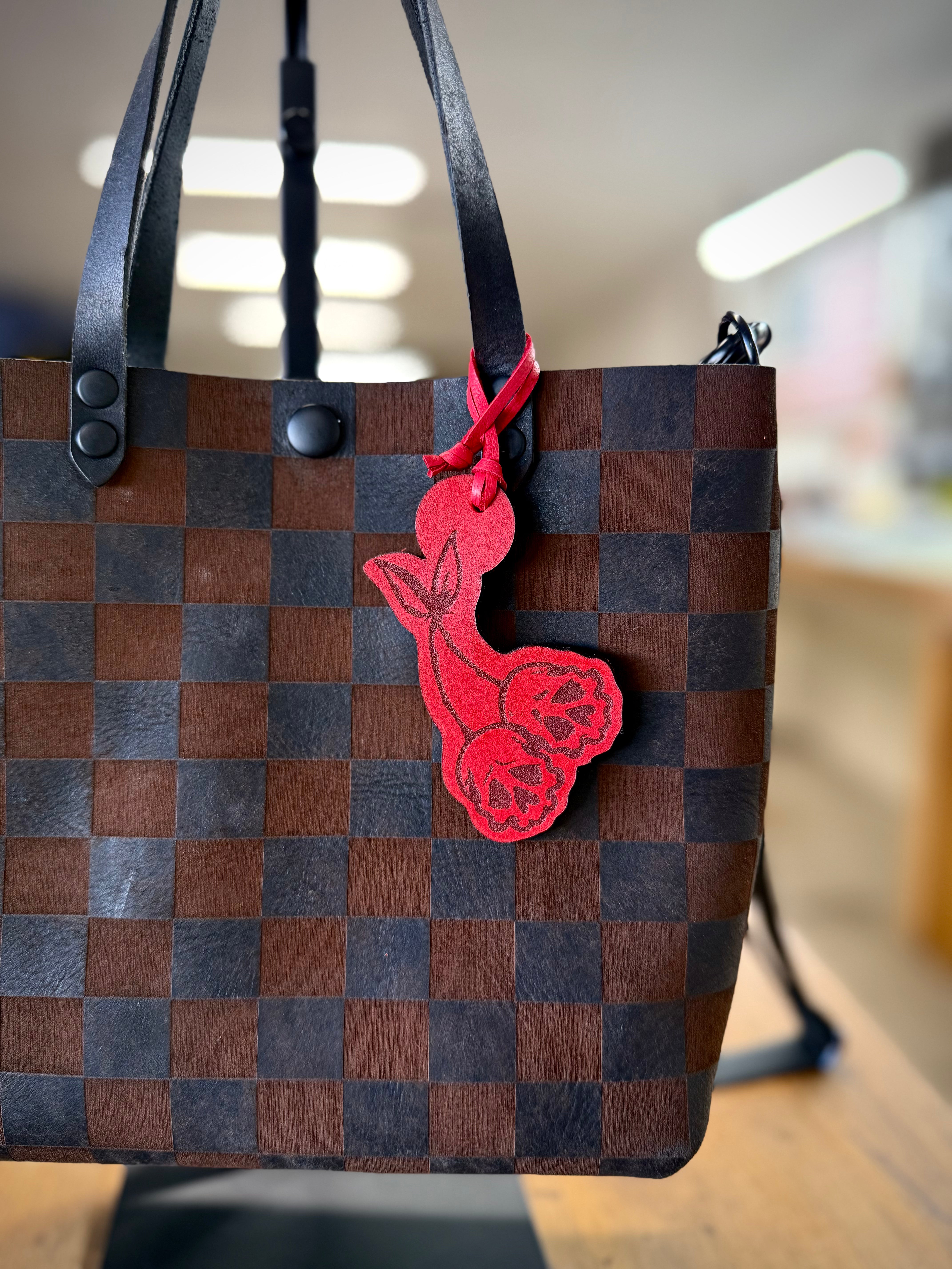 Bag Tag: Skull Cherries