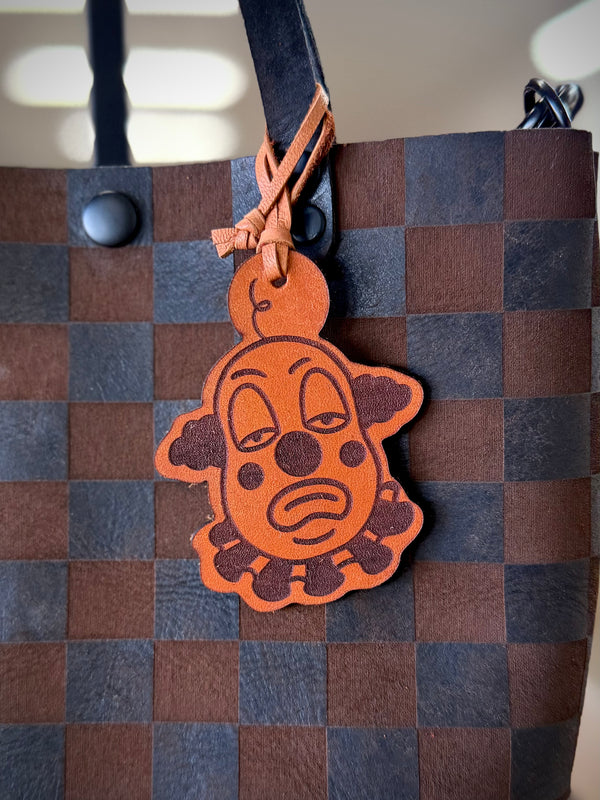 Bag Tag: Sad Clown