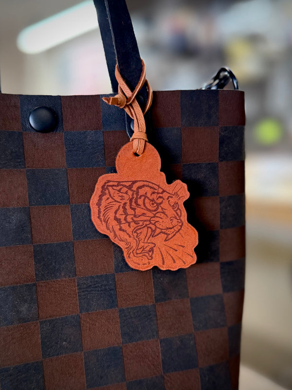 Bag Tag: Tiger Head