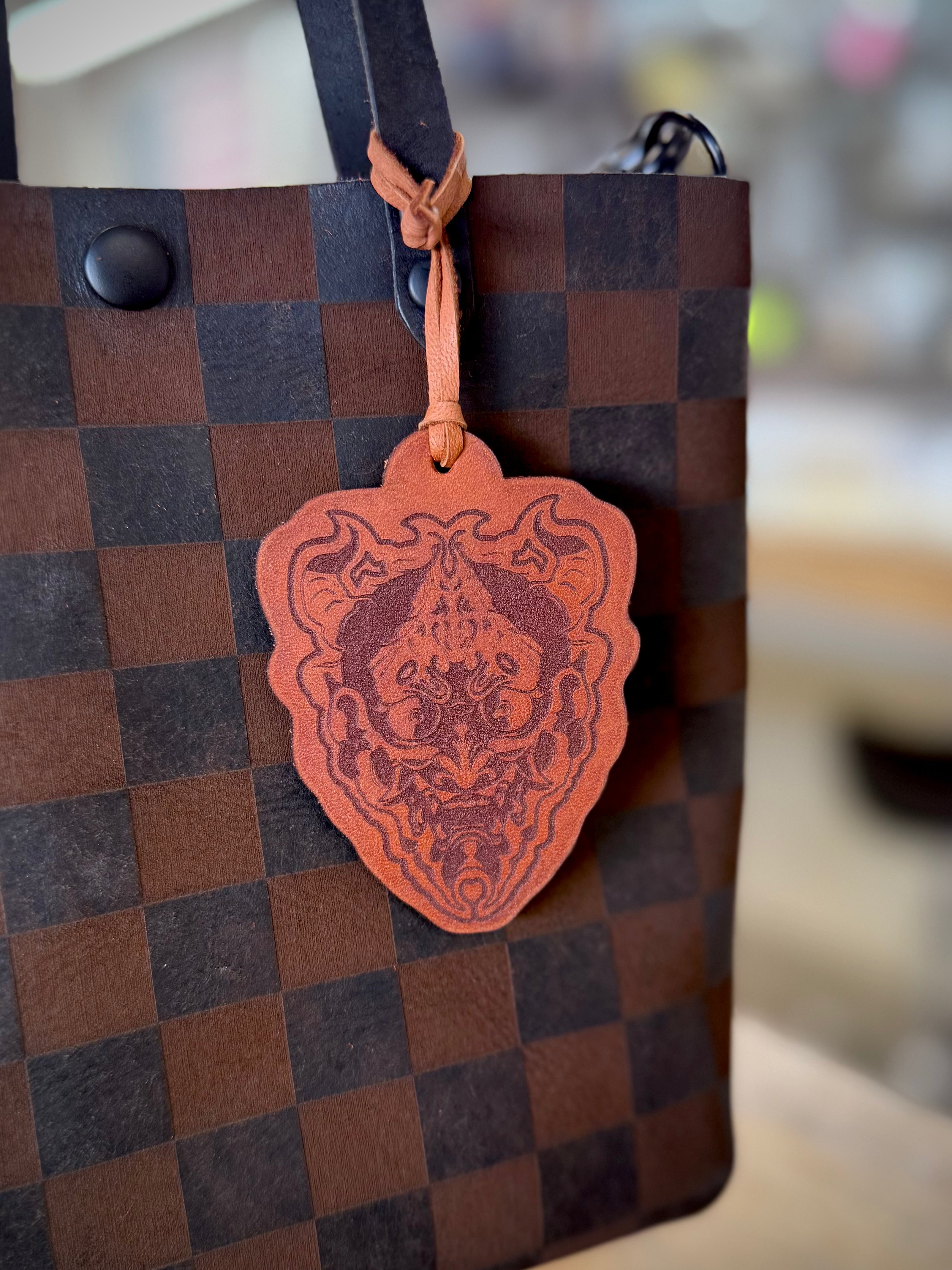 Bag Tag: Oni Mask