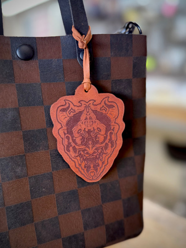 Bag Tag: Oni Mask