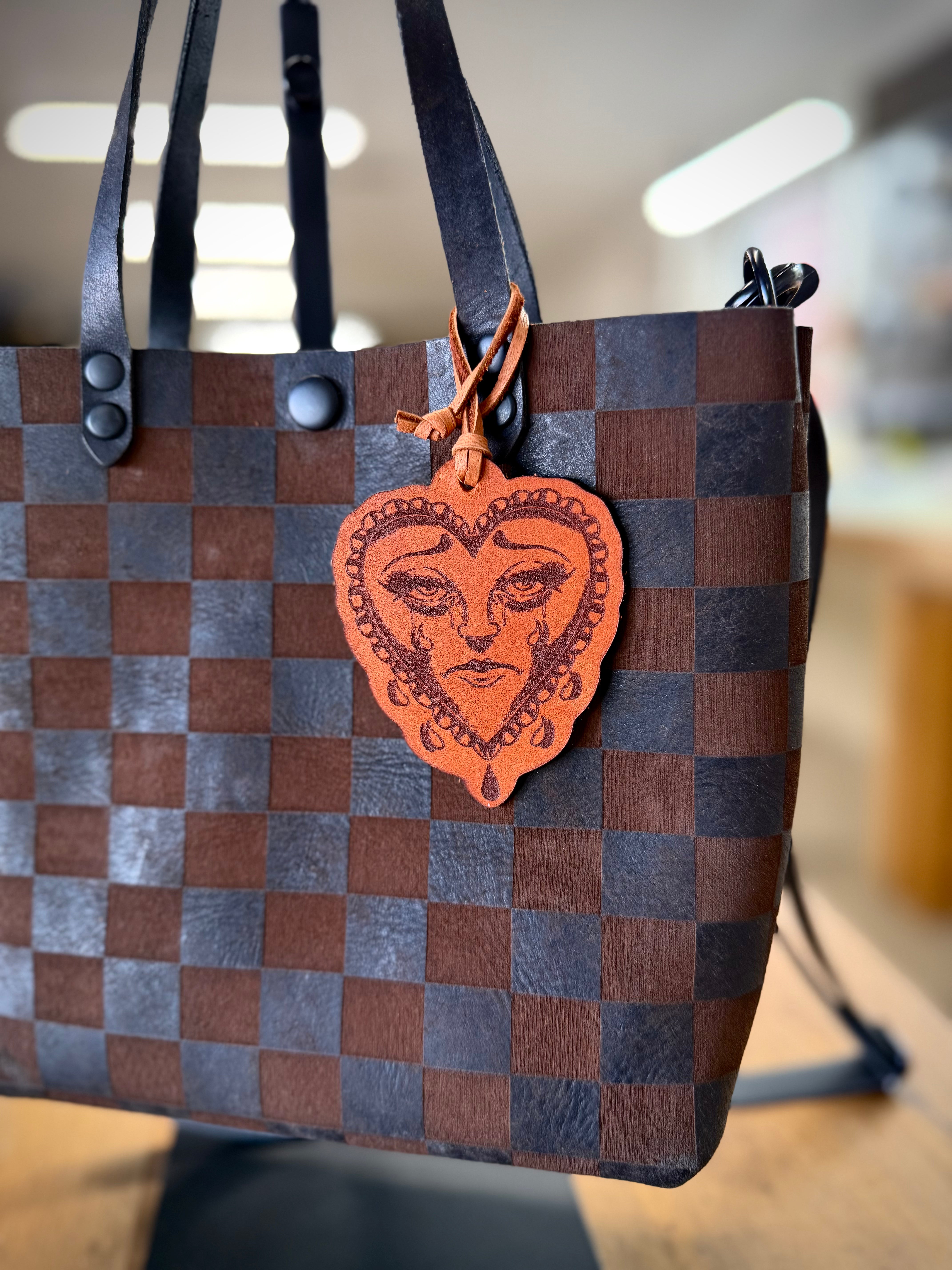 Bag Tag: Crying Heart