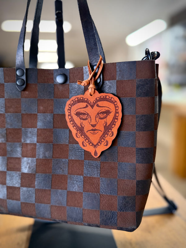 Bag Tag: Crying Heart