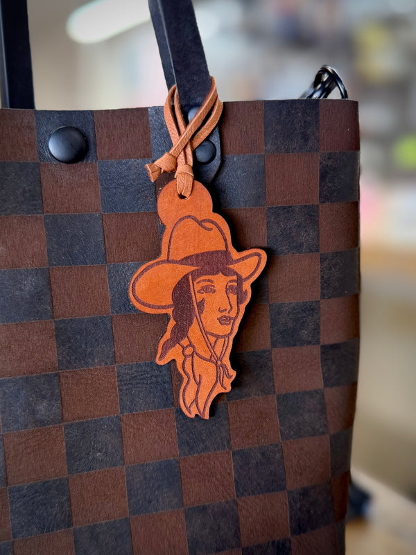 Bag Tag: Cowgirl