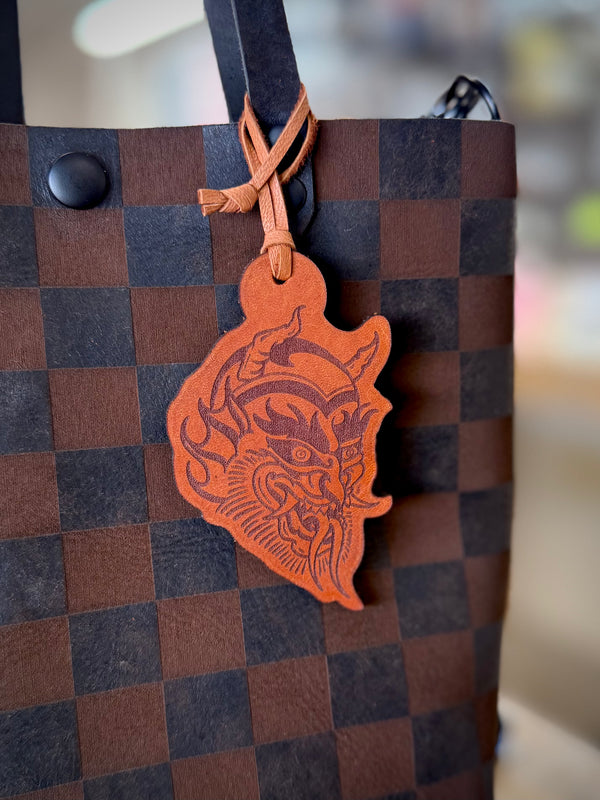 Bag Tag: Devil Head