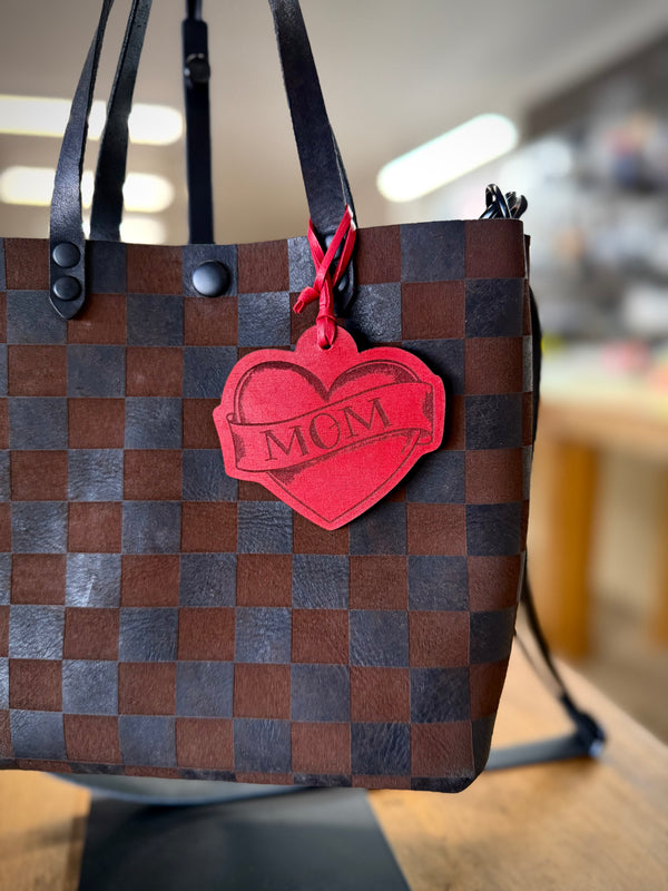 Bag Tag: Mom Heart